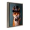 Stupell Industries Charming Dapper Fox Floating Frame, design by Lucia Heffernan